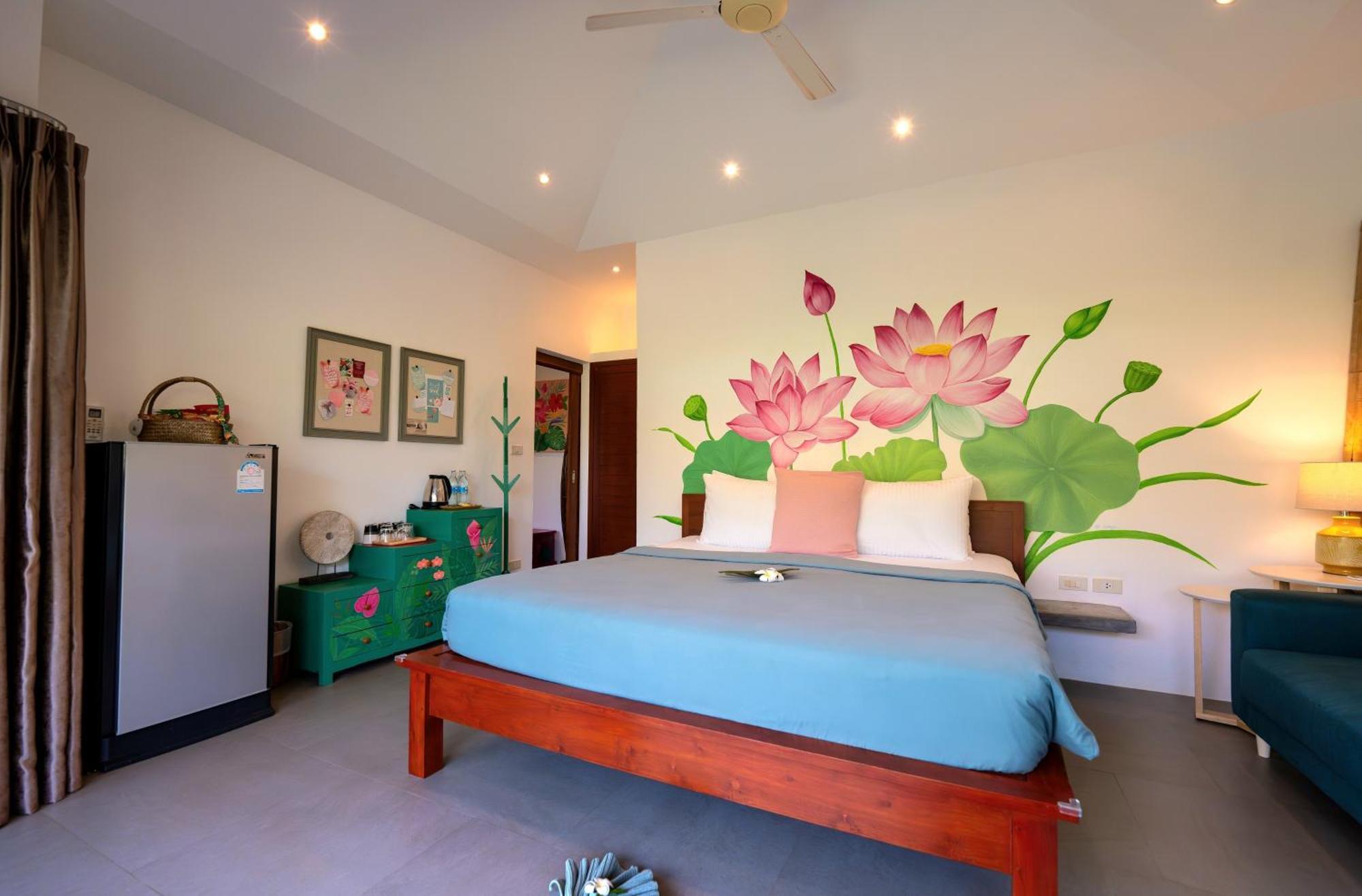 Orchid Lodge Samui - Bed & Breakfast Ламай Бийч Стая снимка