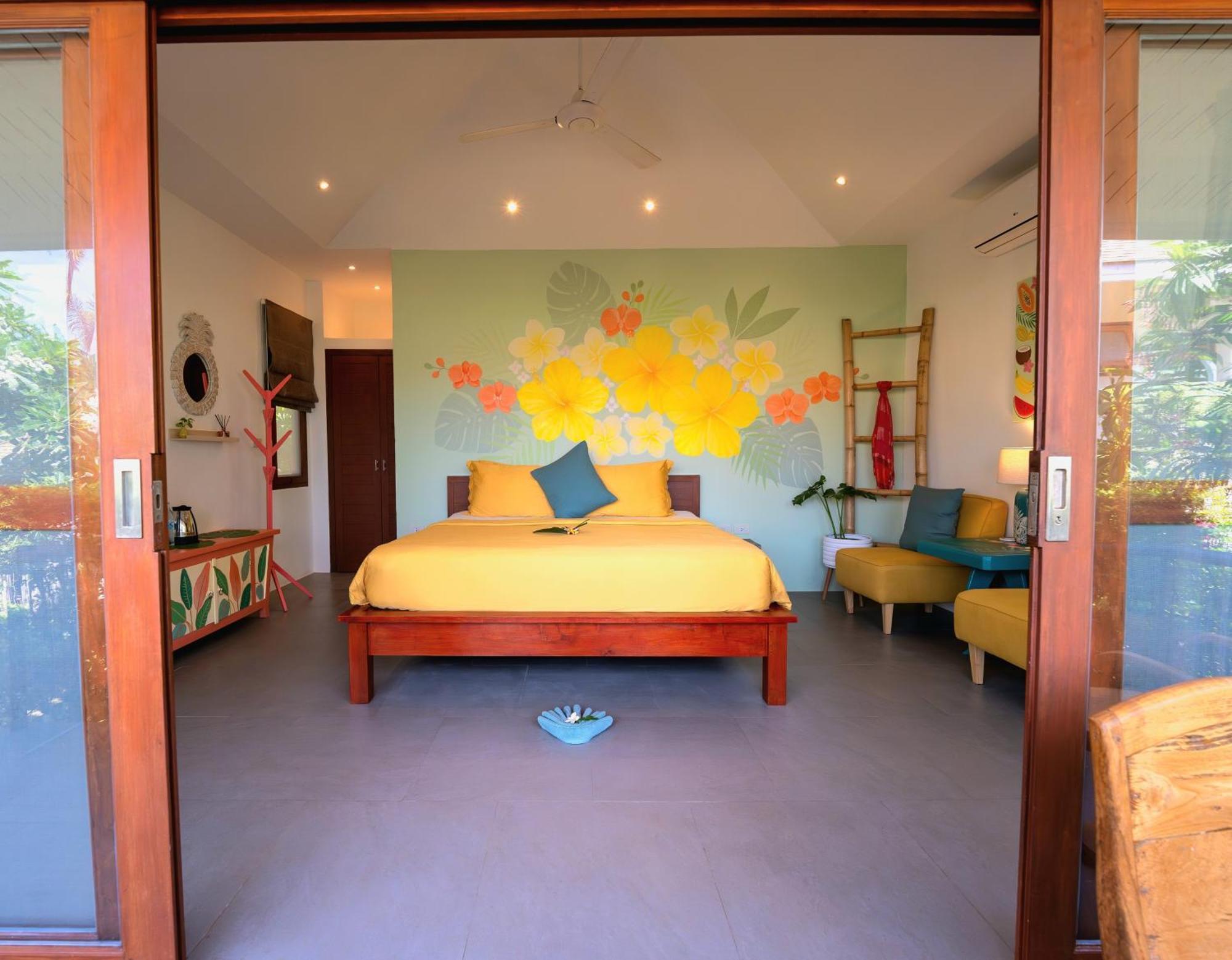 Orchid Lodge Samui - Bed & Breakfast Ламай Бийч Стая снимка